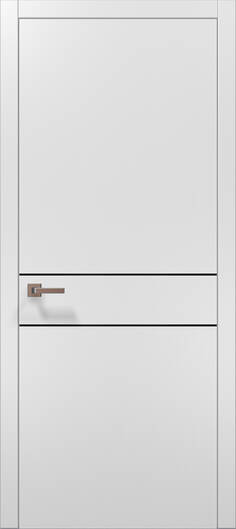 Межкомнатные двери ламинированные ламинированная дверь plato-07 белый матовый