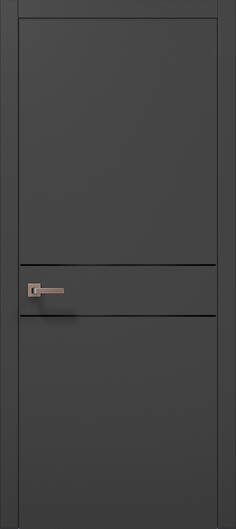 Межкомнатные двери ламинированные ламинированная дверь plato-07 темно-серый супермат