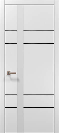 Межкомнатные двери ламинированные ламинированная дверь plato-10 белый матовый