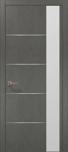 Межкомнатные двери ламинированные ламинированная дверь plato-11 бетон серый