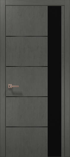 Межкомнатные двери ламинированные ламинированная дверь plato-11 бетон серый
