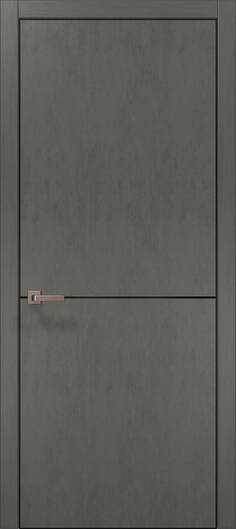Межкомнатные двери ламинированные ламинированная дверь plato-21 бетон серый