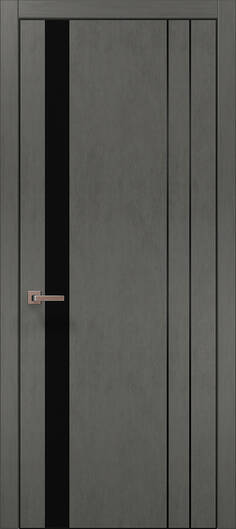 Міжкімнатні двері ламіновані ламінована дверь plato-22 бетон сірий