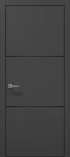 Межкомнатные двери ламинированные ламинированная дверь plato-23 темно-серый супермат