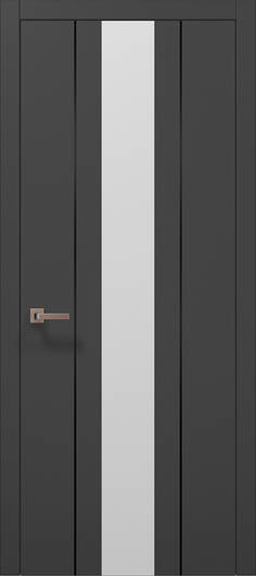 Межкомнатные двери ламинированные ламинированная дверь plato-29 темно-серый супермат