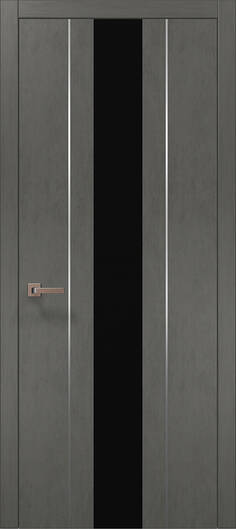 Міжкімнатні двері ламіновані ламінована дверь plato-29 бетон сірий