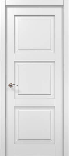 Межкомнатные двери ламинированные ламинированная дверь ml-06 белый матовый