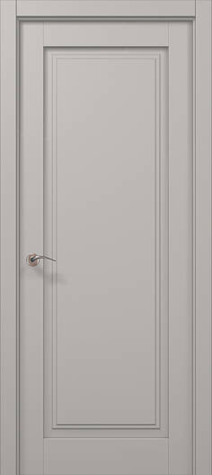 Міжкімнатні двері ламіновані ламінована дверь ml-08 світло-сірий супермат