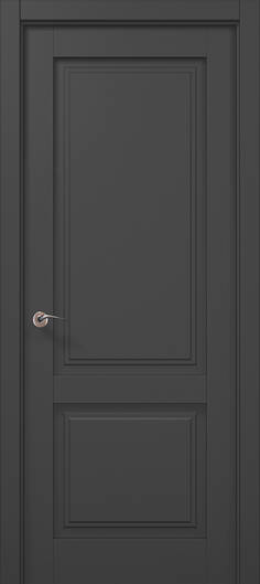 Межкомнатные двери ламинированные ламинированная дверь ml-10 темно-серый супермат