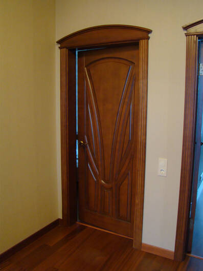 Міжкімнатні двері дерев'яні тип в 13 пг