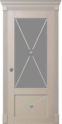Міжкімнатні двері фарбовані окрашенная дверь милан-венециано по слоновая кость