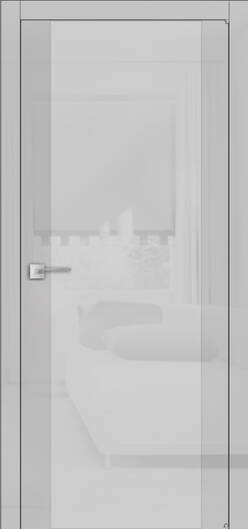Міжкімнатні двері фарбовані а4.s сірий шовк