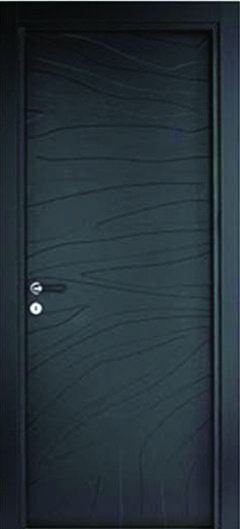 Міжкімнатні двері фарбовані а11.f чорні