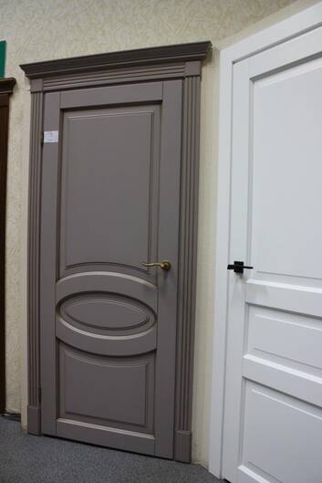 Межкомнатные двери окрашенные окрашенная дверь барселона пг голубой