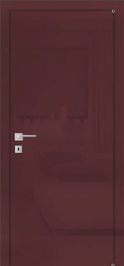 Міжкімнатні двері фарбовані а1 бордо