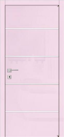Міжкімнатні двері фарбовані а7.m бордо