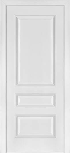 Міжкімнатні двері шпоновані шпонированная дверь модель 53 ясень белый эмаль гл