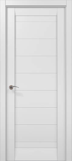Міжкімнатні двері ламіновані ламінована дверь ml-04 ясен білий