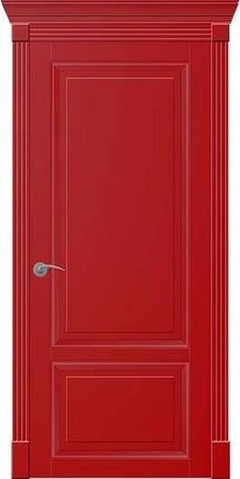 Межкомнатные двери окрашенные окрашенная дверь марсель пг красный чили