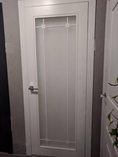Міжкімнатні двері фарбовані uno 6gr