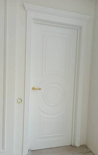 Міжкімнатні двері фарбовані версаль пг біла