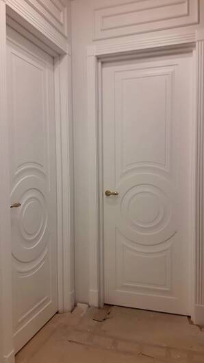 Межкомнатные двери окрашенные окрашенная дверь версаль пг белая