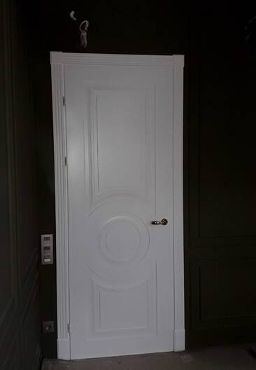 Межкомнатные двери окрашенные окрашенная дверь версаль по белая