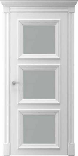 Міжкімнатні двері фарбовані толедо по біла