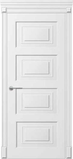 Міжкімнатні двері фарбовані окрашенная дверь палермо пг белая