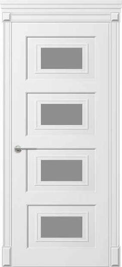 Міжкімнатні двері фарбовані окрашенная дверь палермо по белая