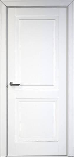 Межкомнатные двери окрашенные окрашенная дверь модель retta 02 белая эмаль  (глухая)