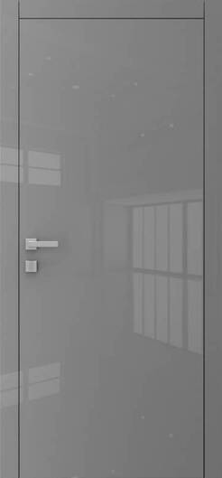 Межкомнатные двери окрашенные окрашенная дверь а1 серый глянец high gloss