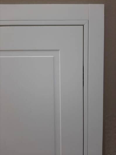 Міжкімнатні двері фарбовані окрашенная дверь модель р-01