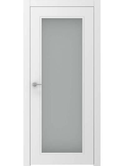 Міжкімнатні двері фарбовані uno 6g ral9002