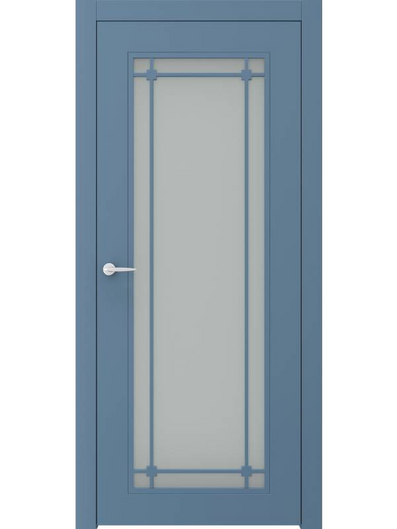 Міжкімнатні двері фарбовані uno 6gr ral 9002