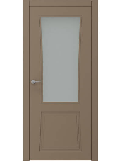 Міжкімнатні двері фарбовані uno 7g ral 1019