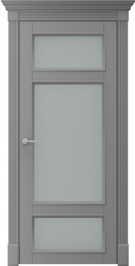 Міжкімнатні двері фарбовані європа пго ral 7024