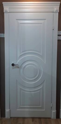 Міжкімнатні двері фарбовані версаль пг сірі ral 7004
