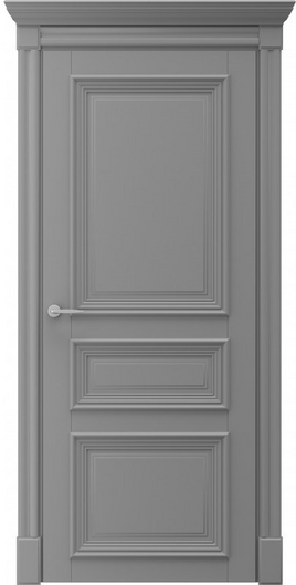 Міжкімнатні двері фарбовані леон ral 7024