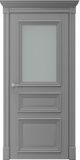 Межкомнатные двери окрашенные окрашенная дверь леон по капучино ral 1019