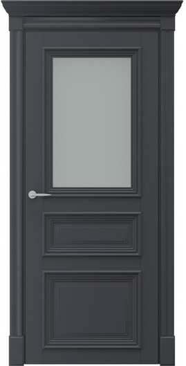 Міжкімнатні двері фарбовані леон по капучіно ral 1019