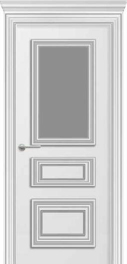 Міжкімнатні двері фарбовані леон по ral 7024