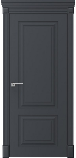 Міжкімнатні двері фарбовані монако пг ral 1019