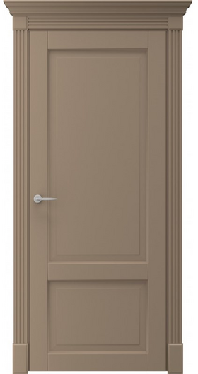Міжкімнатні двері фарбовані мілан пг капучино ral 1019