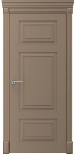 Міжкімнатні двері фарбовані турин пг сіра ral 7004