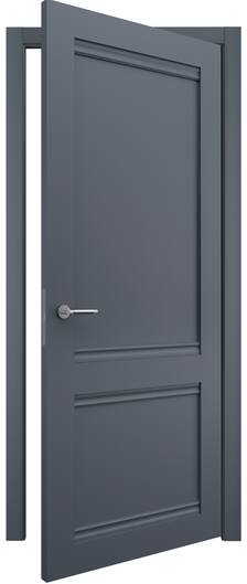 Міжкімнатні двері ламіновані ламінована дверь модель 404 антрацит пг