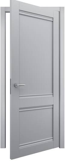 Міжкімнатні двері ламіновані ламінована дверь модель 404 сірий пг