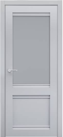 Міжкімнатні двері ламіновані ламінована дверь модель 404 сірий пo