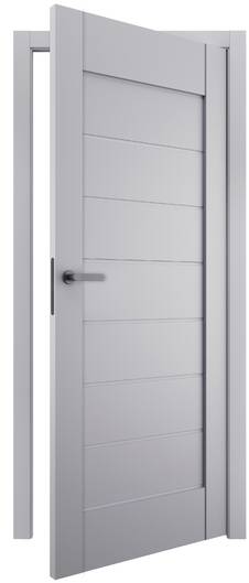 Міжкімнатні двері ламіновані ламінована дверь модель 112 сірий пг