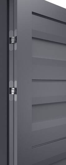 Міжкімнатні двері ламіновані ламінована дверь модель 111 антрацит